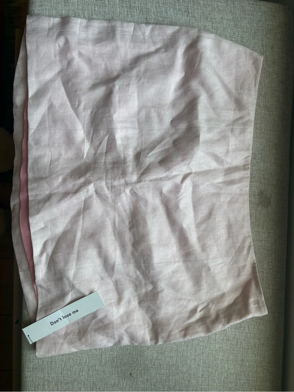 Reformation Avielle Linen two piece cherry blossom Mini Skirt and top set